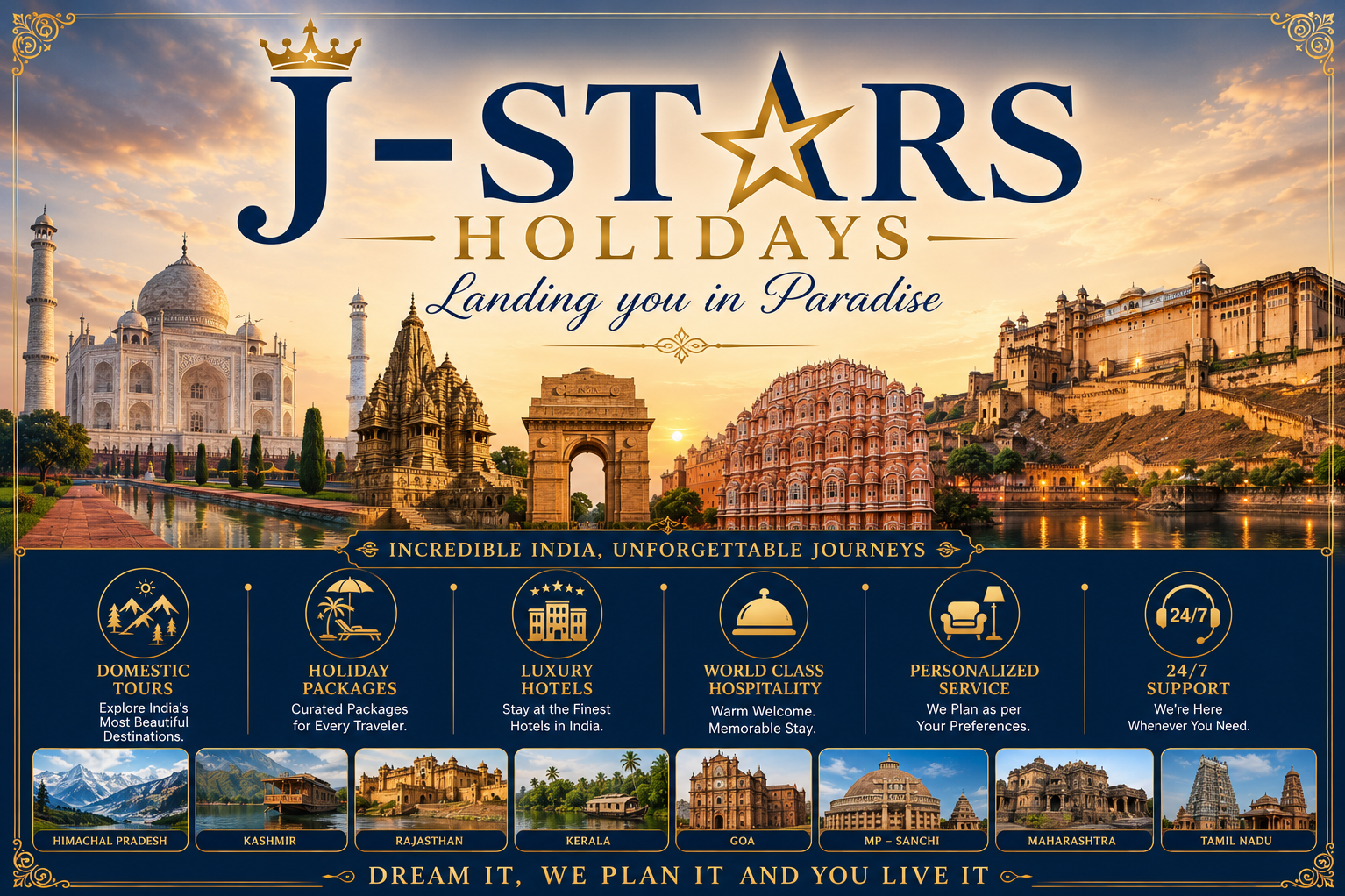 j stars holidays